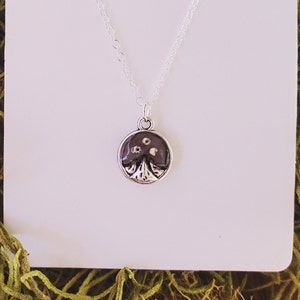 Collier montagne en argent sterling ACOTAR