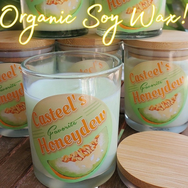 FBAA Honeydew Organic Soy Bookish / Booktok Candle