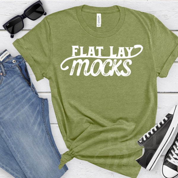 mockup bella canvas 3001 Heather green mock up summer T shirt flat lay unisex tee shirts for shops spring tshirt bella canvas mock ups