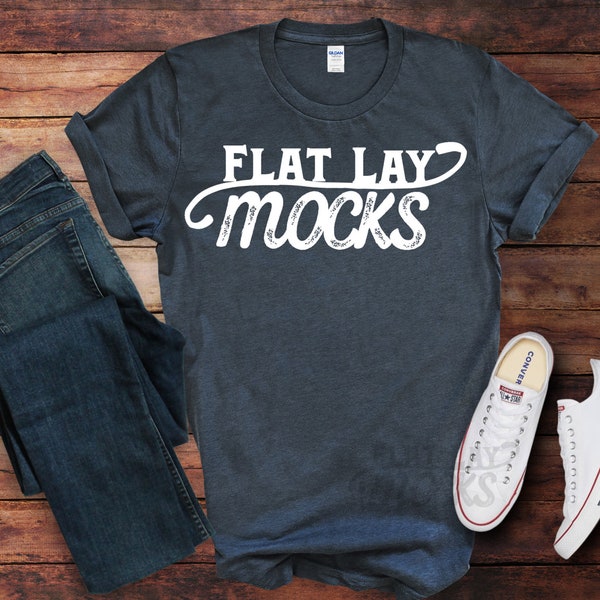 mockup gildan 64000 heather navy tshirt mock up summer T shirt flat lay unisex tee shirts for shops heather navy gildan 64000 mock ups