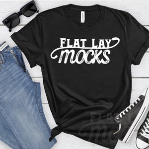 mockup bella canvas 3001 black mock up summer T shirt flat lay unisex tee shirts for shops black bella canvas mock ups