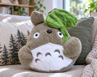 Totoro Plush, My Neighbor Totoro Plushie, Studio Ghibli Stuffed Toy, Kawaii Anime Plush, Cute Ghibli Fan Gift