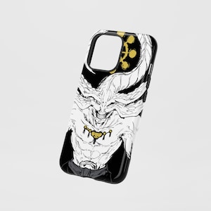 アニメ風スマホケース：神々の式神デザイン、二重構造でしっかり保護