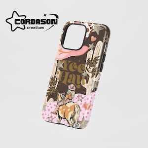 Western Phone Case Bronco Beauty Cowgirl Phone Cover iPhone 15 14 13 12 11 Pro Max 8 Plus X Samsung Galaxy S24 S23 S22 Ultra Google Pixel