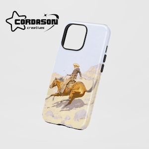 Art Phone Case Cowboy Spur of the Moment    Vintage iPhone 15 14 13 12 11 Pro Max 8 Plus X Samsung Galaxy S24 S23 S22 Ultra Google Pixel