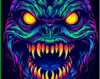 オリジナル ヴィンテージ ブラックライト ポスター This Ones For You