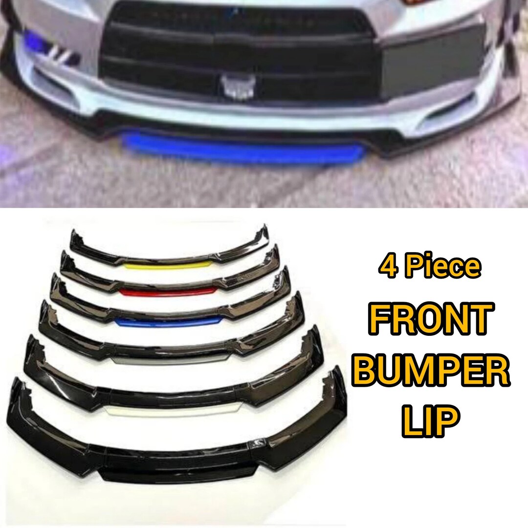4 Pcs Front Bumper Lip for Mitsubishi Lancer Body Kit Car Accessories ...