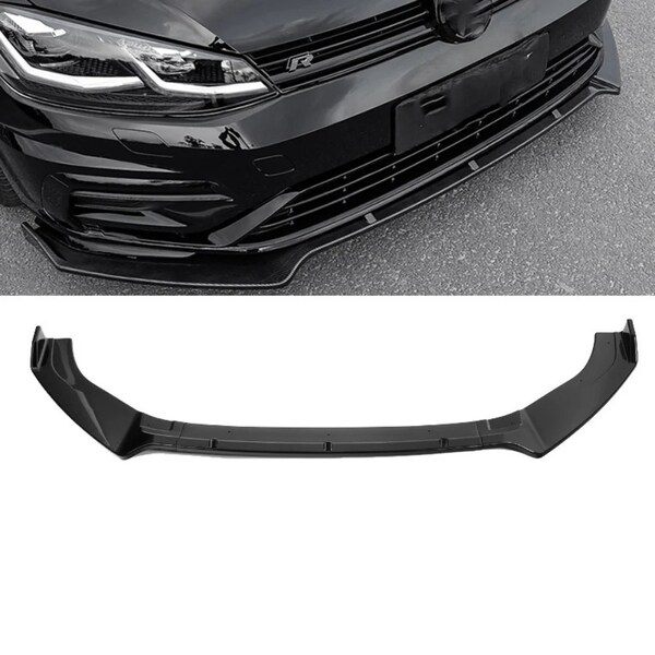 3 Stuks Voorbumper Lip Voor Vw Golf 6 MK6 2008-2012 Body Kit Auto Accessoires Spoiler Splitter Diffuser flap Sport Bumper Exterieur