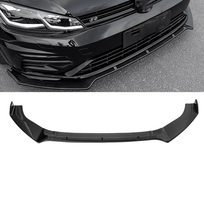 3 Stuks Voorbumper Lip Voor Vw Golf 6 MK6 2008-2012 Body Kit Auto Accessoires Spoiler Splitter Diffuser flap Sport Bumper Exterieur afbeelding 1