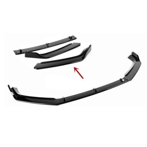 3 Stuks Voorbumper Lip Voor Vw Golf 6 MK6 2008-2012 Body Kit Auto Accessoires Spoiler Splitter Diffuser flap Sport Bumper Exterieur afbeelding 4