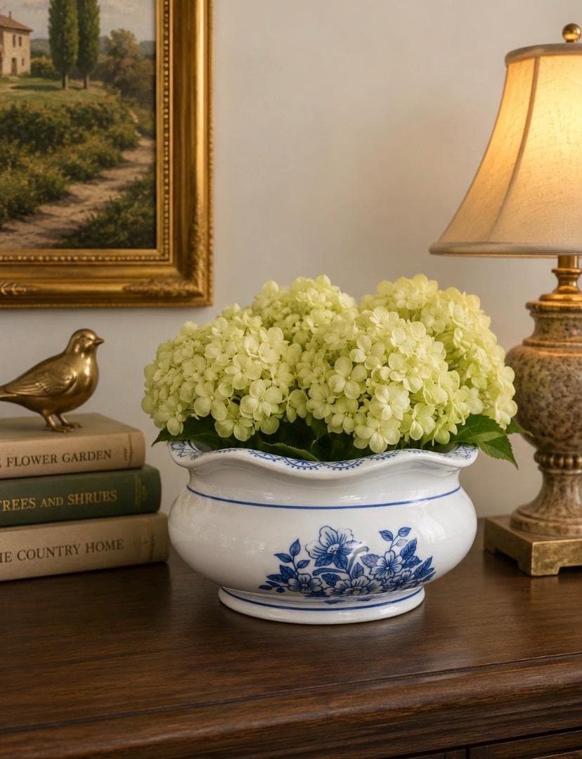 French Blue Planter - Etsy