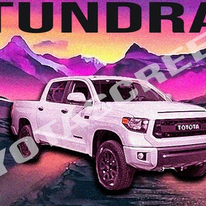 TUNDRA Retrowave Startup Screen
