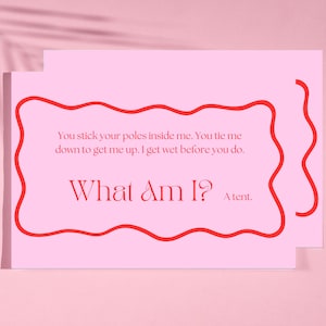 Juego de acertijos groseros para despedida de soltera, despedida de soltera sucia, despedida de soltera (descarga digital)