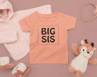 Big Sis | For Sister | Big Sis Shirt | Gonna Be A Big Sister | Big Sister Tee Shirt | E-xine