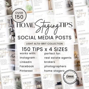 Marketing inmobiliario / Plantillas de Canva / Contenido para redes sociales / Publicaciones de Instagram