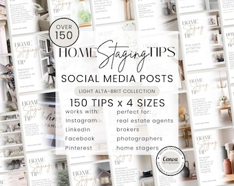 Real Estate Marketing | Canva Templates | Social Media Content | Instagram Posts