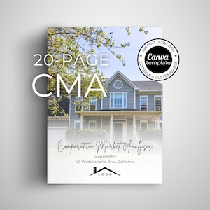 Real Estate Template | CMA Comparative Market Analysis | Canva