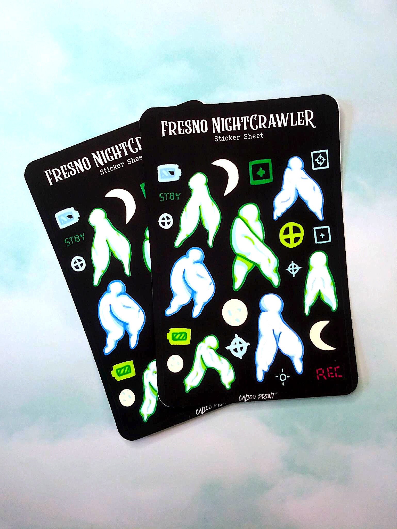 One Page Sticker Sheet - Etsy