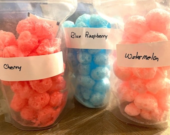 Freeze Dried Fruit Juice Candy Bites, 3 Bags, Assorted Flavors