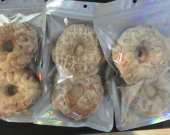 Tres leche donuts - freeze dried survival, camping food tres leche donuts