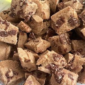 Milk chocolate cookie dough- freeze dried cookie dough -safe cookie dough-shelf stable camping or anytime snacks