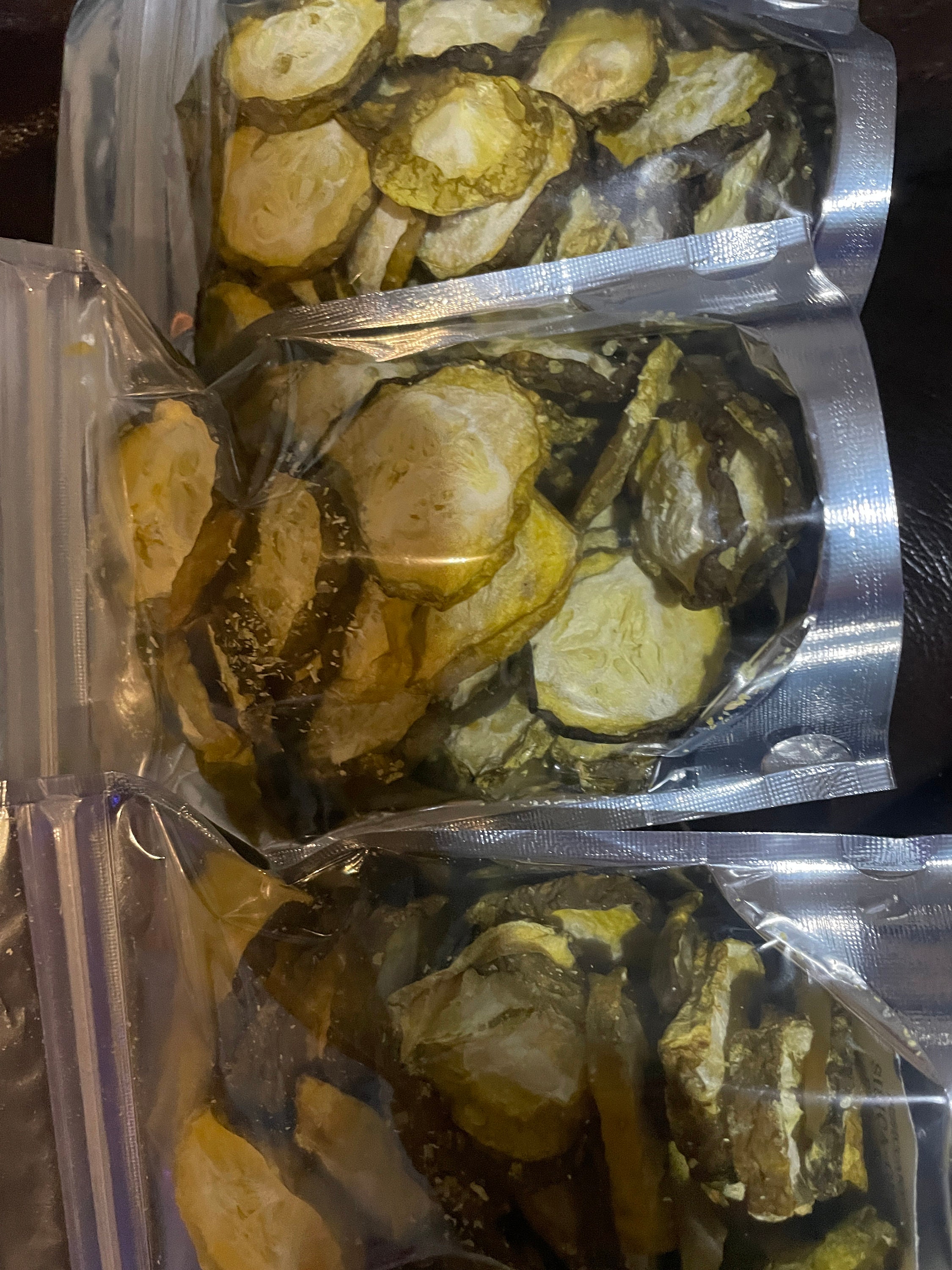Freeze Dried Zesty Dill Pickles Crunchy Dill Pickle Spearsgreat Pickle