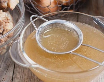 caldo de huesos de pollo organico liofilizado