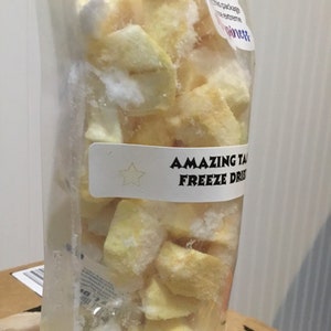 Freeze dried Pina colada flavored organic mango or apple organic-amazing Pina colada snack apples or mangos or both -pina colada mango snack