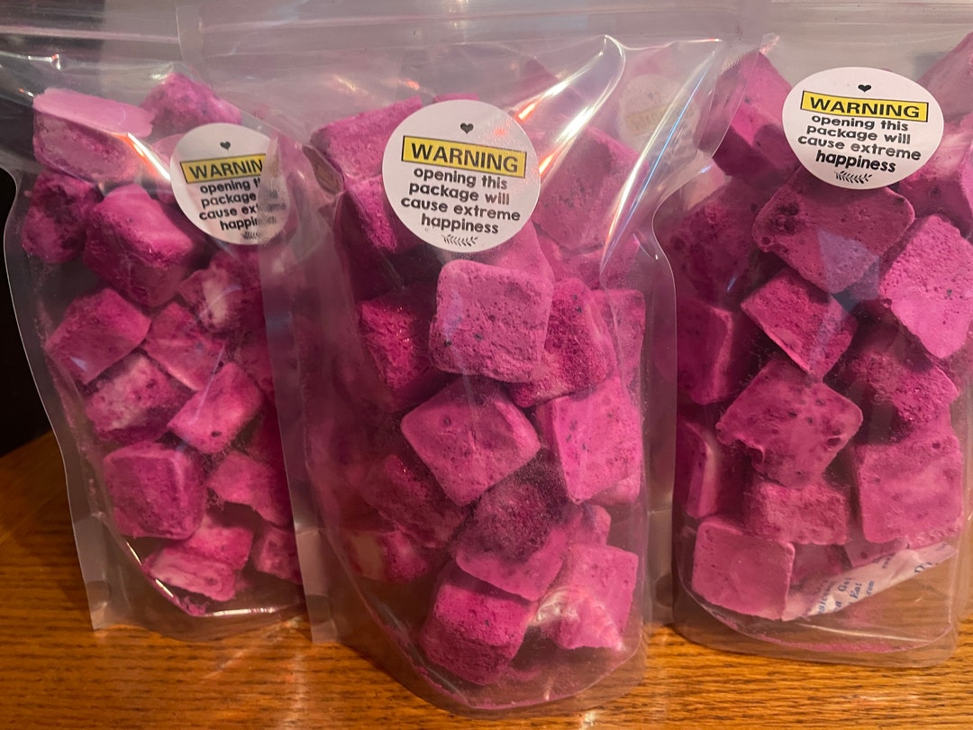 Dragon Fruit Ice Creamfreeze Dried Ice Cream Bites homemade Dragon