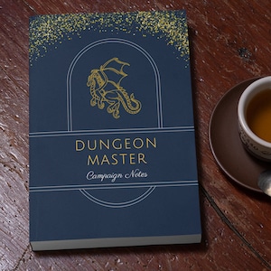 DM Hardcover Journal D&D Dungeon Master Notebook | Dungeons and Dragons ...