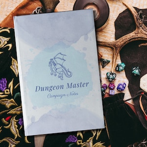 DM Dungeon Master Notebook | Dungeons and Dragons Spell Book Journal | Campaign Notes for DM | DnD Hardcover Journal Matte