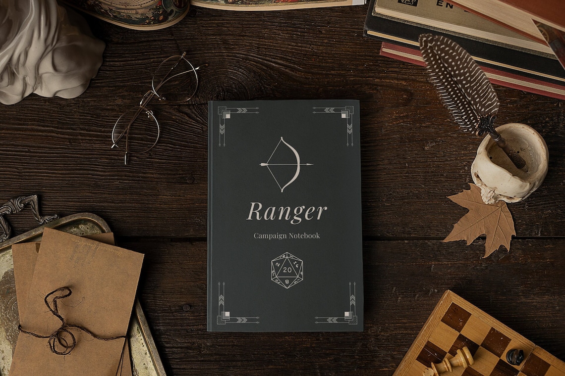 D&D Ranger Class Notebook | Dungeons and Dragons Ranger Class Journal ...