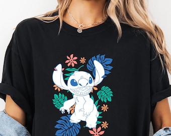 Camiseta Comfort Colors® de Lilo y Stitch, Lilo y Stitch, Disney, Disneyland, Lilo, Stitch, Disney, Lilo y Stitch