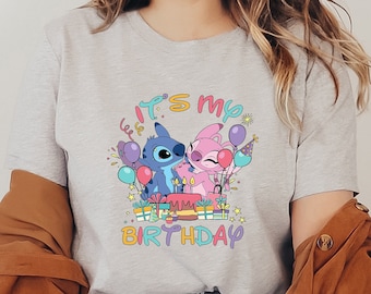 It's My Birthday Shirt, Stitch Shirt, Disney Shirt, Stitch Party Shirt, Disney Birthday Party, Stitch Birthday Shirt, Birthday Girl Shirt