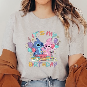 Camiseta de cumpleaños de Stitch, camiseta de cumpleaños de Lilo y Stitch,  traje de cumpleaños de Stitch, ideas de fiesta de cumpleaños de Stitch -   México