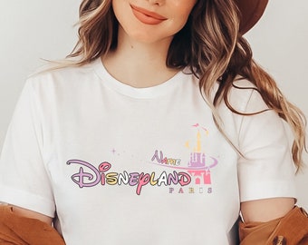 Disneyland Paris Mickey and Minnie Sweatshirt Hoodie & Shirt, Eiffel Tower Mickey and Minnie Sweatshirt, Custom Disney Paris Vacation Shirt