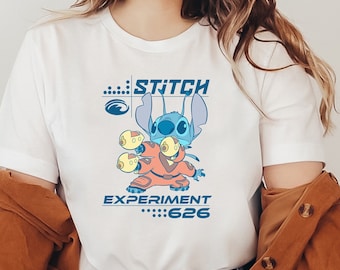 Vintage Stitch Sweatshirt, Retro Stitch Hoodie, Experiment 626 Shirt, Disney Trip Shirt, Disneyworld Vacation Shirt, Stitch Lover Gift