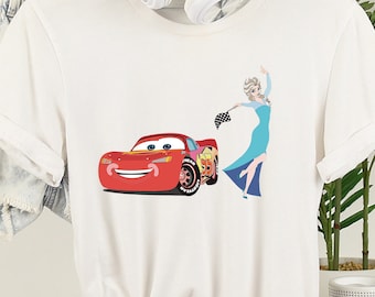 Disney Cars Shirt, Disney Princess Shirt, Lightning McQueen Shirt, Elsa Shirt, Cars Shirt, Frozen Shirt, Disney Trip Shirt, Disney Gift Tee