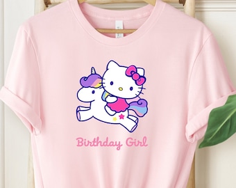 Kitty Shirt Sweatshirt & Hoodie, Y2K Inspired Matching Shirt, Hello Cat Shirt, Kawaii Shirt, Kitty Group Shirt, Hello Cat Birthday Shirt