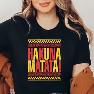 Disney Hakuna Matata Shirt, Disneyland Trip Shirt, Animal Kingdom, Disney Family Shirts, Lion King Safari Shirt, Disney Vacation Tees