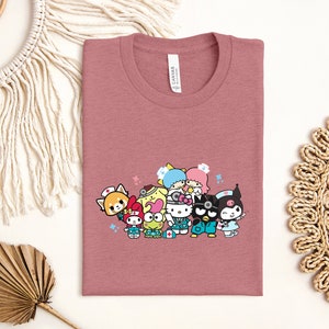 Kitty Shirt Sweatshirt & Hoodie, Nurse Kitty Shirt, Hello Cat Shirt, Kawaii Shirt, Kitty Group Shirt, Hello Cat Nurse Shirt, Doctor Kitty image 5