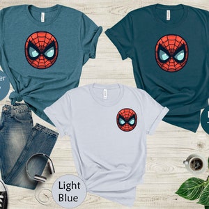 Spider-Man Tshirt, Avengers Team Shirt, Peter Parker Tee, Spiderman Party Tee, Marvel Shirt, Superhero Shirt for Men and Women, Kid, Toddler image 4