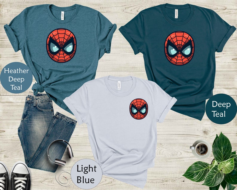 Spider-Man Tshirt, Avengers Team Shirt, Peter Parker Tee, Spiderman Party Tee, Marvel Shirt, Superhero Shirt for Men and Women, Kid, Toddler image 4