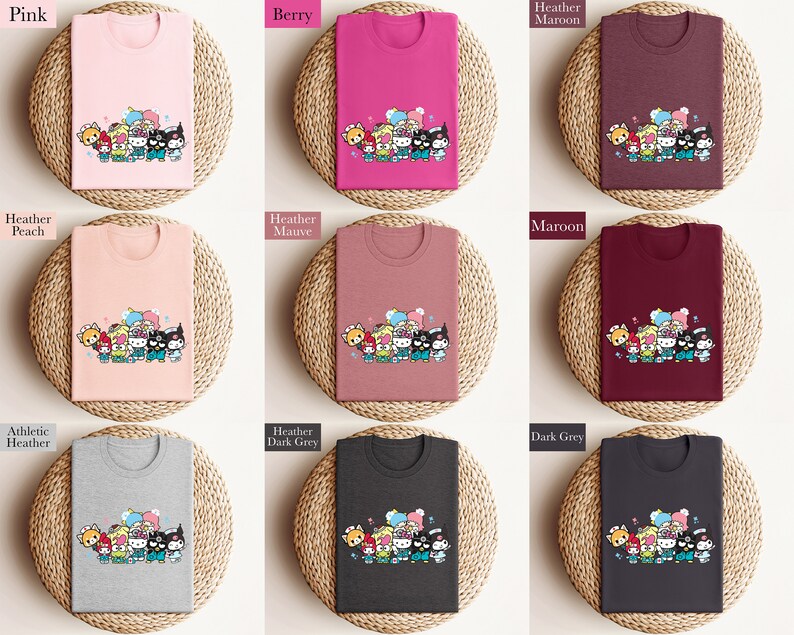 Kitty Shirt Sweatshirt & Hoodie, Nurse Kitty Shirt, Hello Cat Shirt, Kawaii Shirt, Kitty Group Shirt, Hello Cat Nurse Shirt, Doctor Kitty image 6