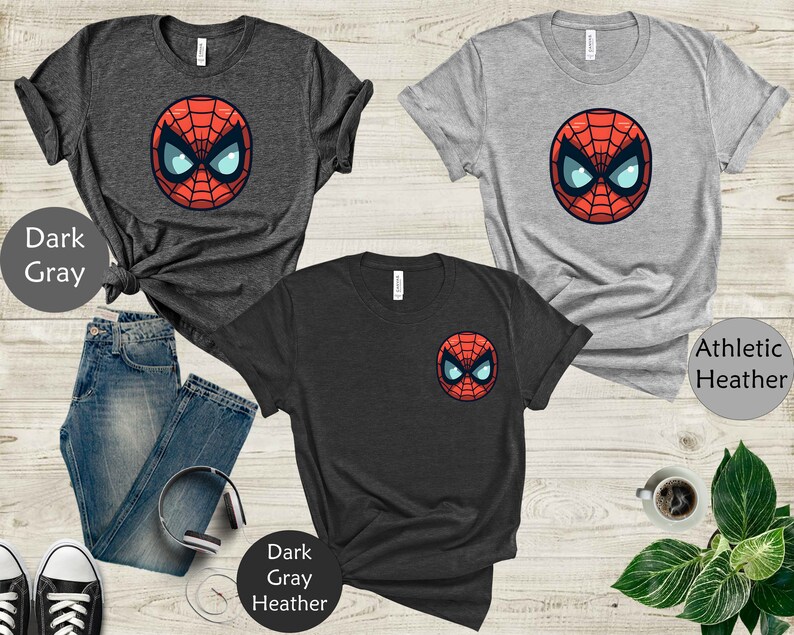 Spider-Man Tshirt, Avengers Team Shirt, Peter Parker Tee, Spiderman Party Tee, Marvel Shirt, Superhero Shirt for Men and Women, Kid, Toddler image 6
