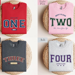 Abschlussklasse Sweatshirt, Schule Benutzerdefinierte Rundhalsausschnitt, Geist Sweatshirt Schule, Persönlichkeit Schule Hoodie, Back-To-School Sweatshirt
