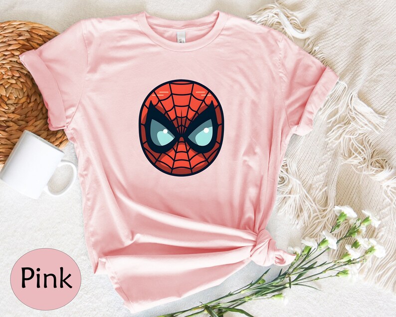 Spider-Man Tshirt, Avengers Team Shirt, Peter Parker Tee, Spiderman Party Tee, Marvel Shirt, Superhero Shirt for Men and Women, Kid, Toddler image 2