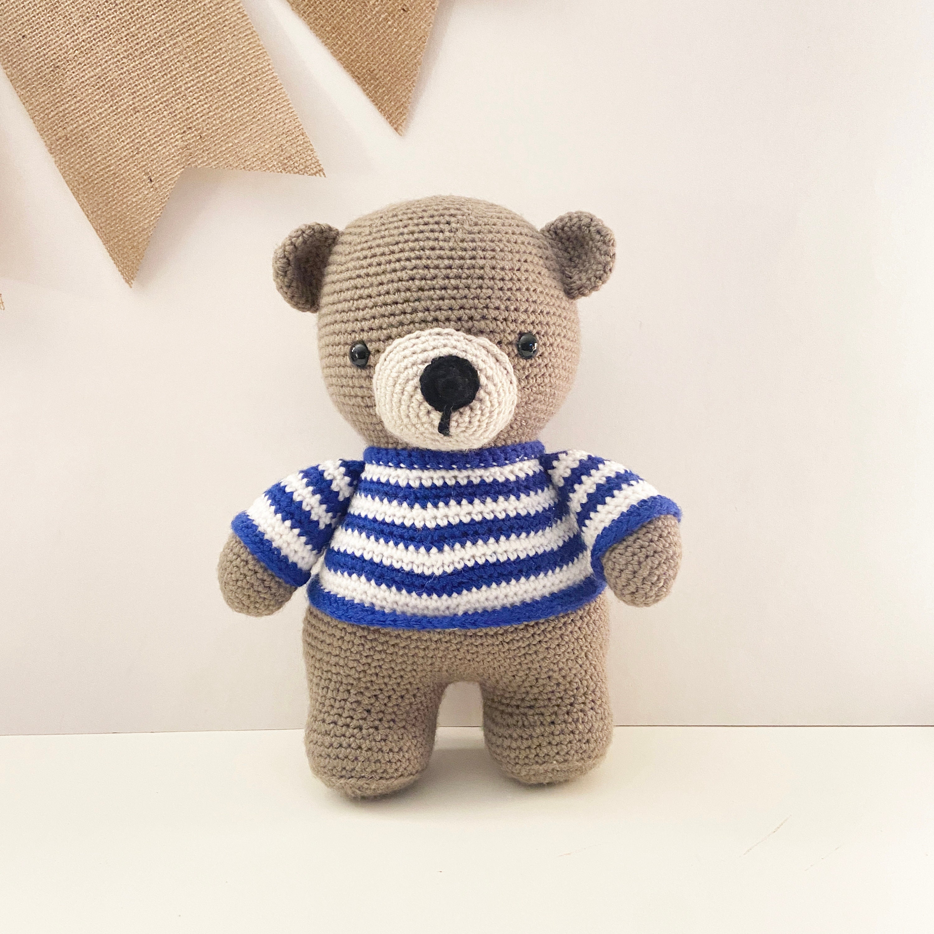 T-shirt Teddy Bear Crochet Plush
