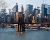 New York City Oil Painting Digital Download