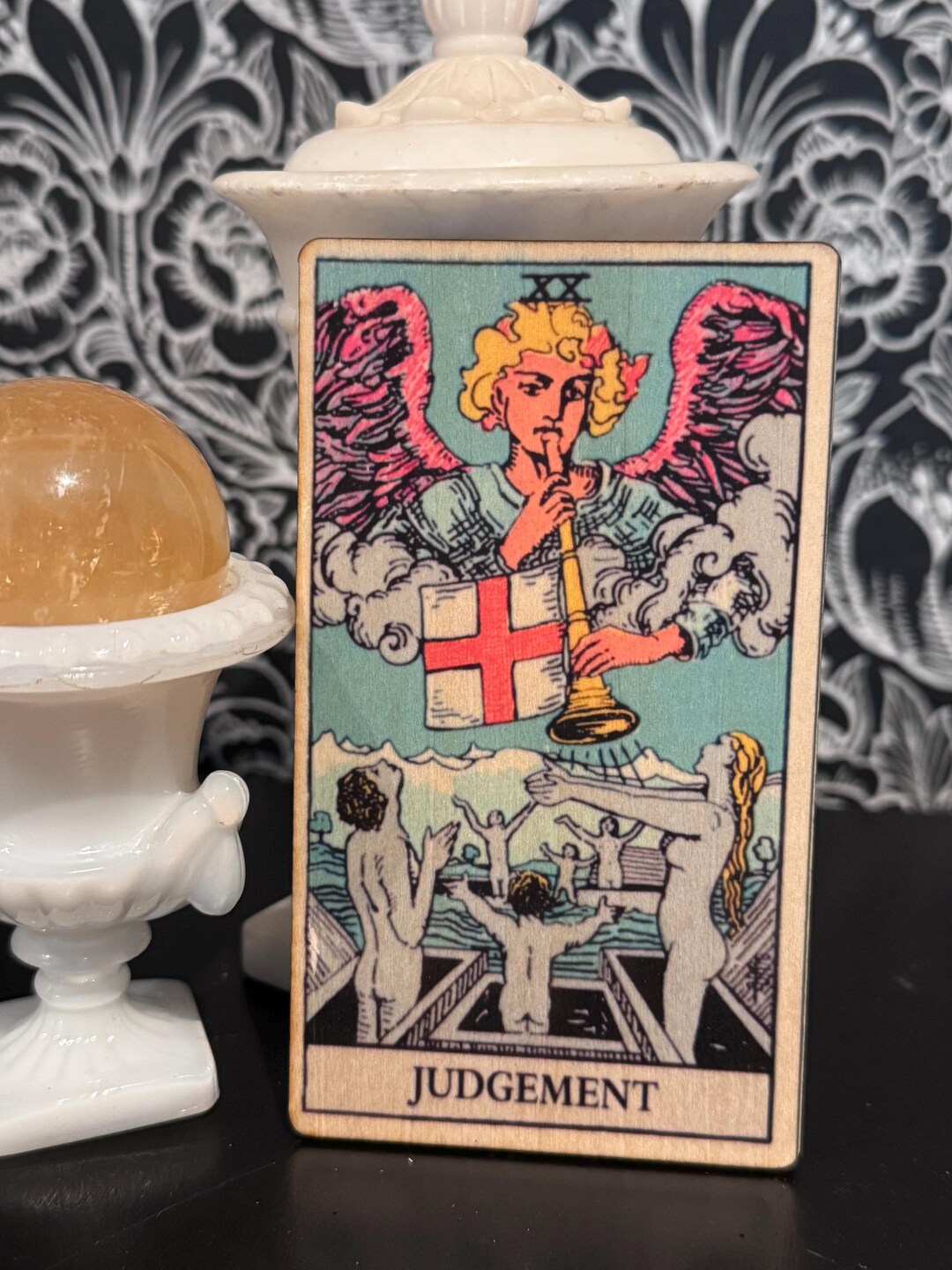 Judgment Card Custom Judgement Tarot Card Wooden Altar Tile - Etsy